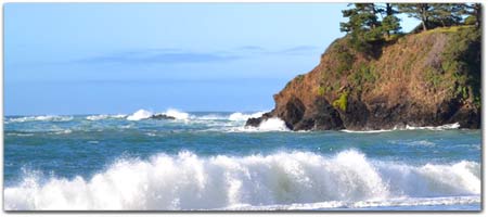 Click for more information on Van Damme State Beach.